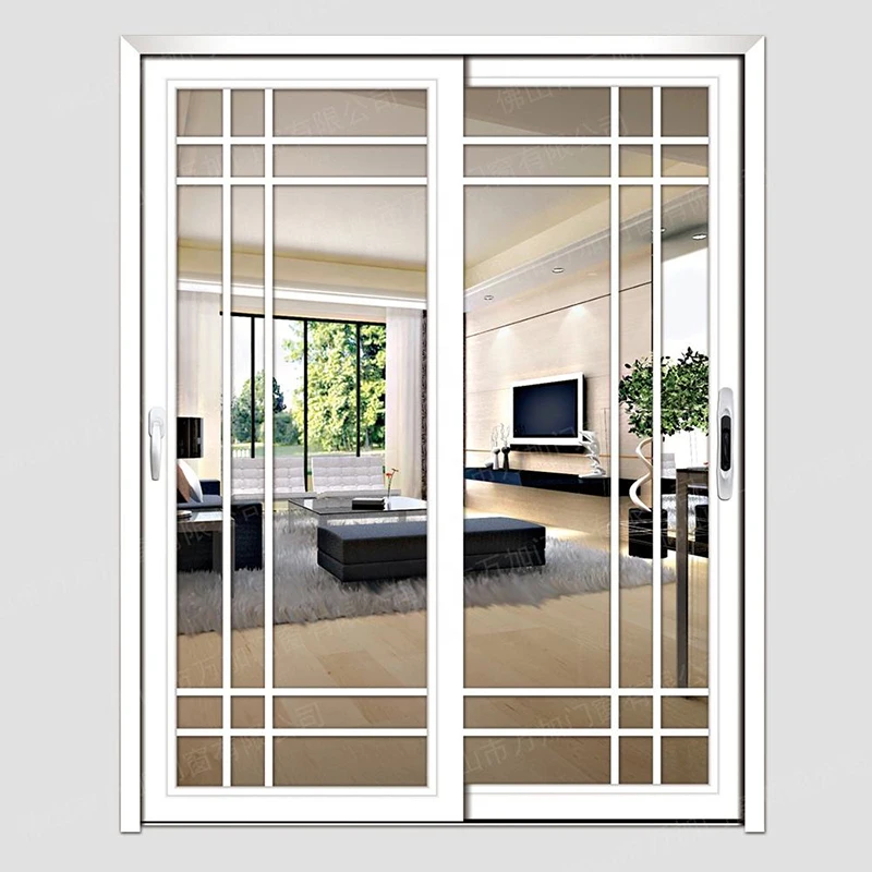 Двойные стеклянные ПВХ окна и двери Wanjia |