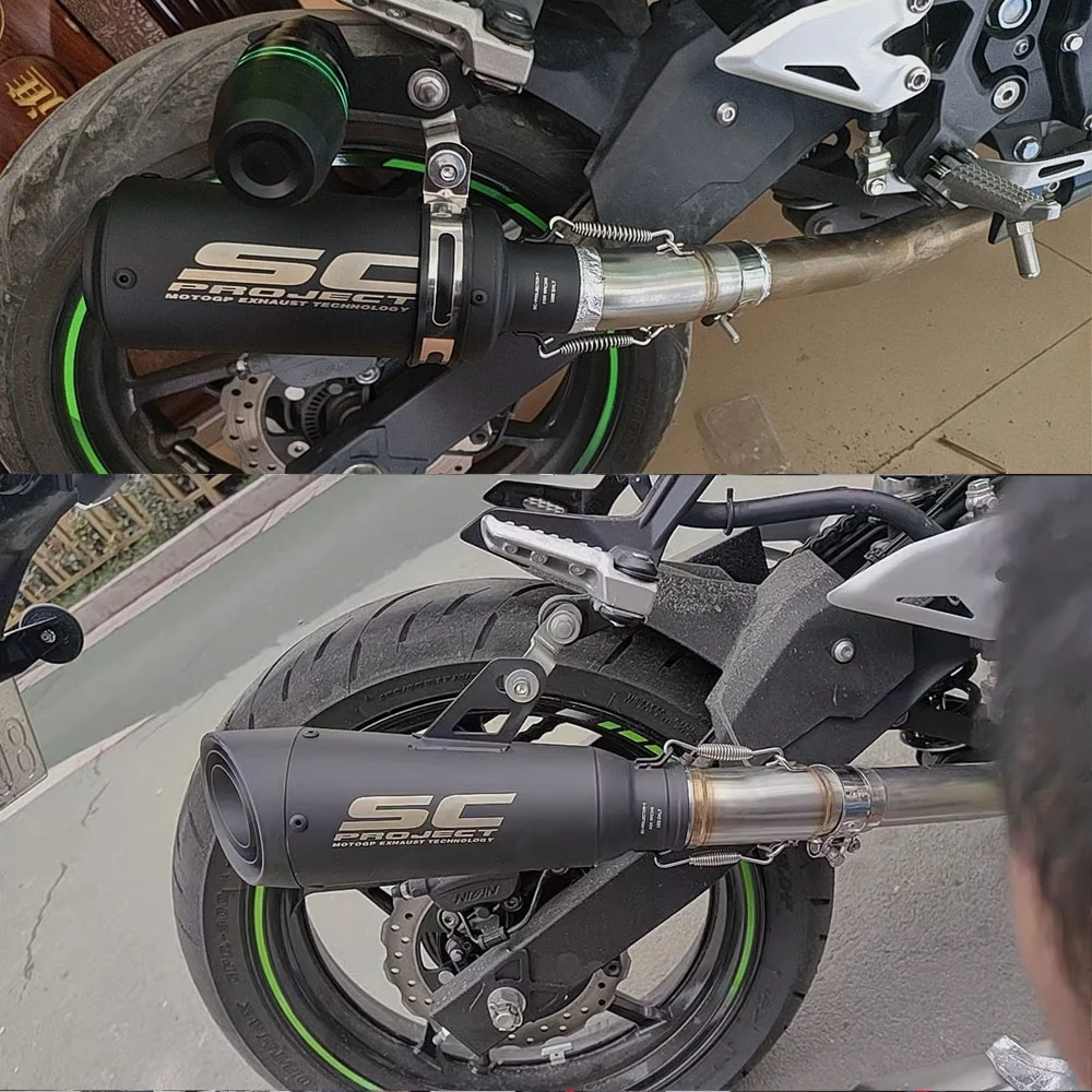 Для модификации среднего сечения выхлопной трубы Kawasaki Ninja400-Z400-выхлопная труба Yoshimura SC (art.: 3920cf9d6bbda) - 3920cf9d6bbda