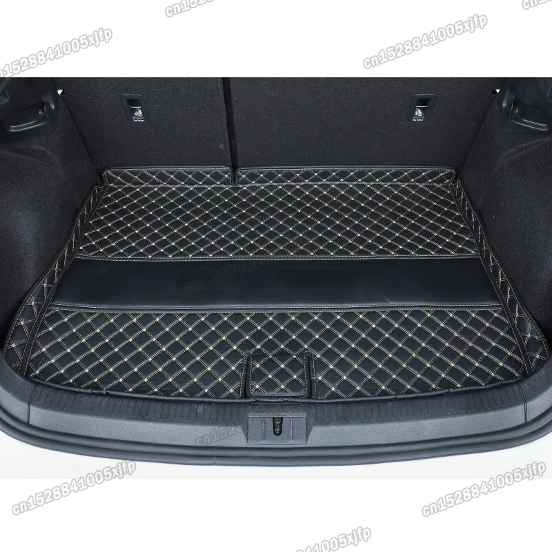 

Leather Car Trunk Mat Cargo Liner Carpet for volkswagen vw golf 8 mk8 2021 2022 2023 rear Rug Boot Accessories Auto cushion