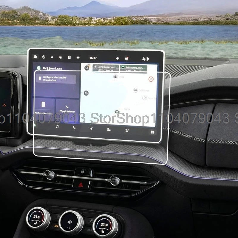 

Защитная пленка из ТПУ для Skoda Kodiaq ii 2024 2025 13 дюймов, автомобильный радиоприемник, GPS-навигация, сенсорный экран, аксессуары против царапин