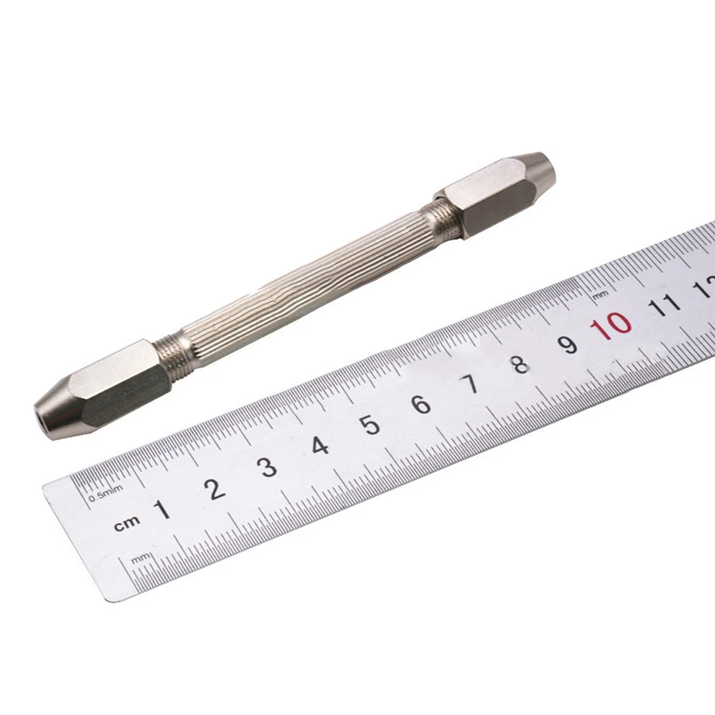 

Drill Bits Kit Hand Chucks Set Watchmaking Wood 0.5-3.2mm Clamping Range 1.0mm-3.0mm 103*10mm 11pcs Set Copper
