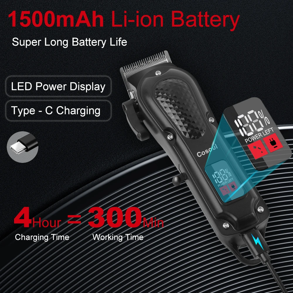 Компактный триммер для волос Cosoul