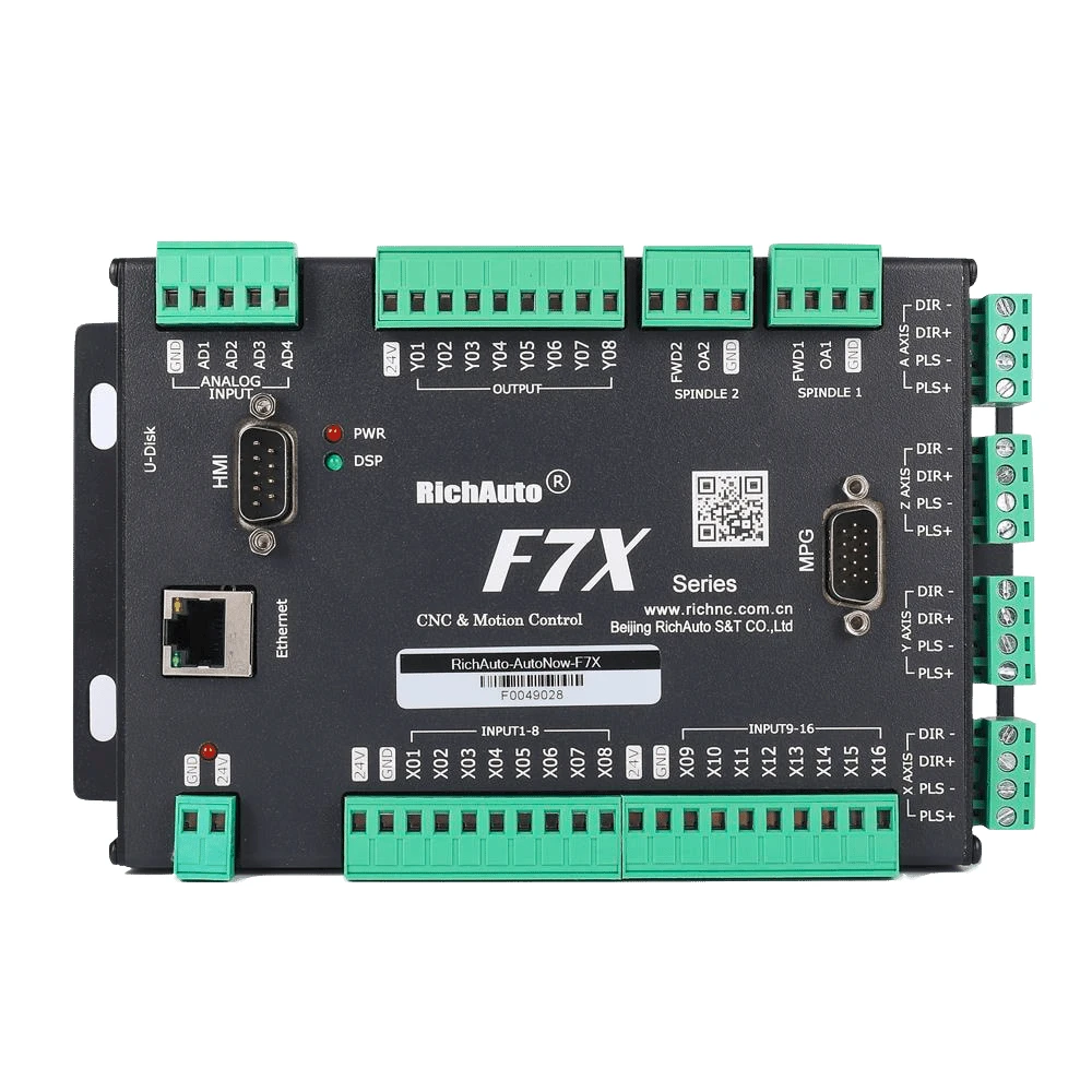 

3D Woodworking Cutting Machine CNC controller for 3axis CNC Control System Dsp RichAuto F731