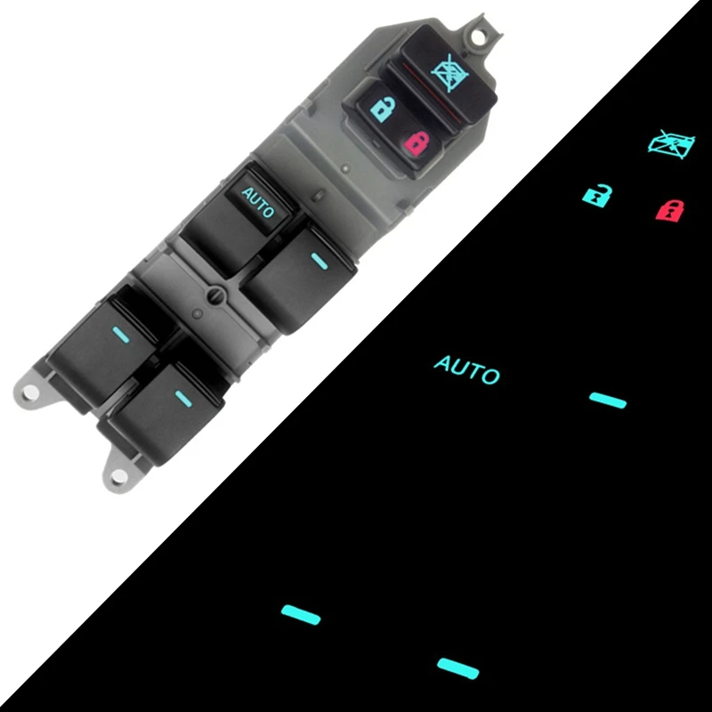 

Car LED Power Single Window Switch for Toyota RAV4 Camry Corolla Left Driving Backlight