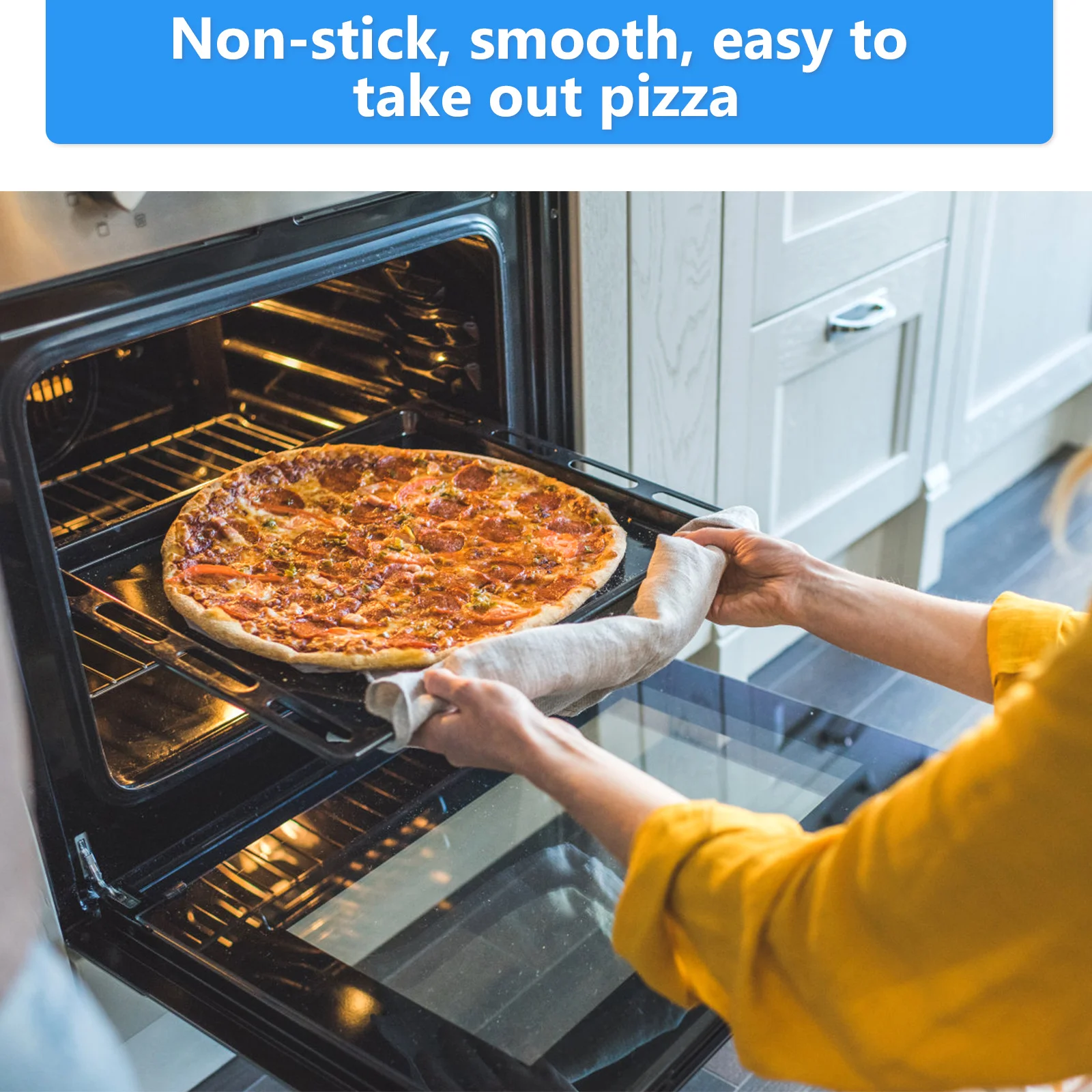 

Pizza Pan Tray Baking Plate Oven Pans Inch Round Screen Pie Stick Non Roasting Net Sheet Bread Mesh Vented Bakeware Metal Steel
