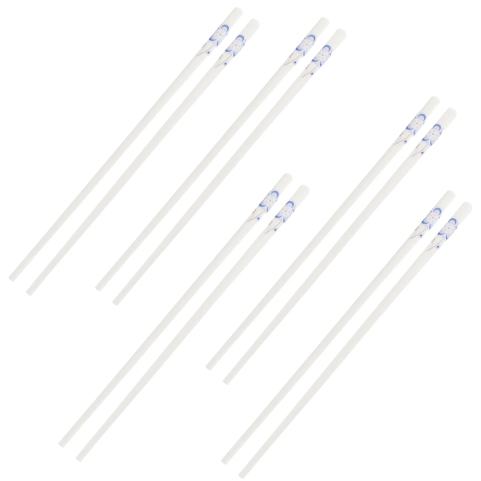 

5 Pairs Heat Resistant Chopsticks Reusable Ceramic Chopsticks Japanese Tableware Porcelain Flatware Set Ceramic Chopsticks