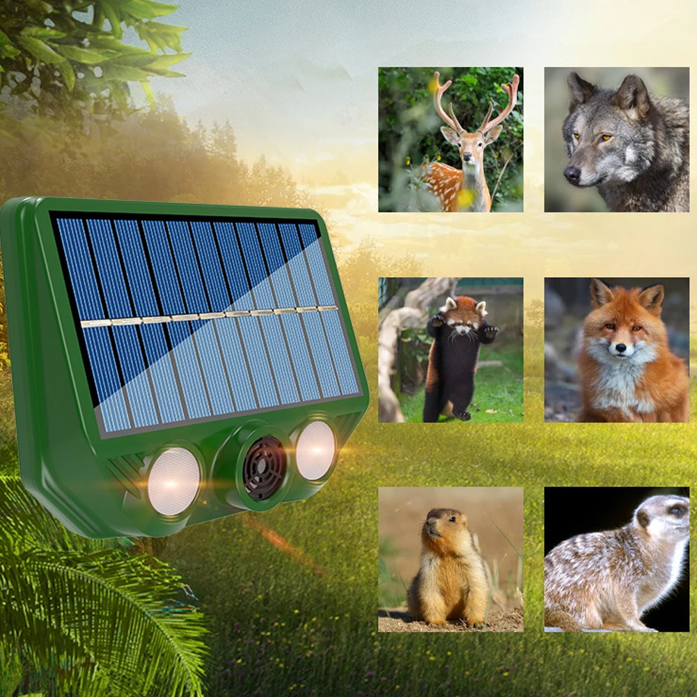 Сдерживающее средство для животных на солнечной батарее 500 мА · ч