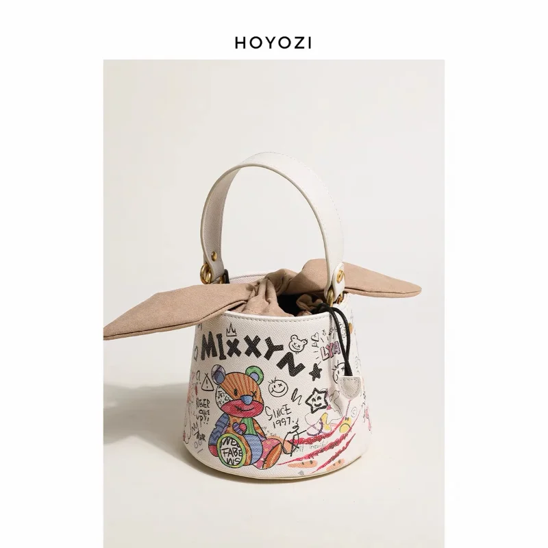 

Retro Niche Design Bag 2022 New Women Popular Popular Messenger Bag High-Grade Versatile Portable Bucket Bag luxury designer
