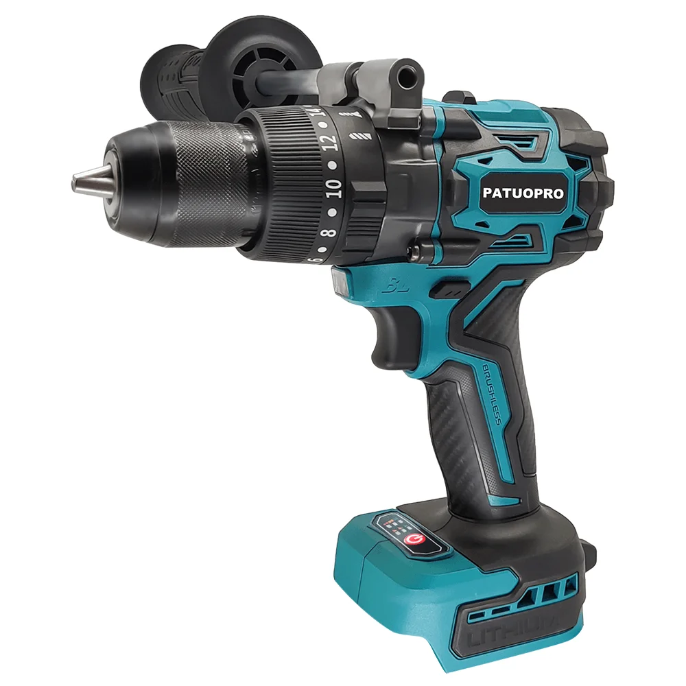 

PATUOPRO Бесщеточная аккумуляторная ударная дрель 13 мм