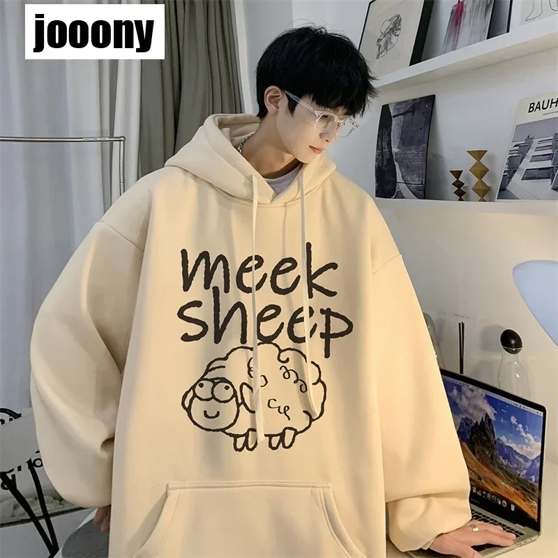 

Мужской осенне-зимний мешковатый свитер с вышивкой y2k