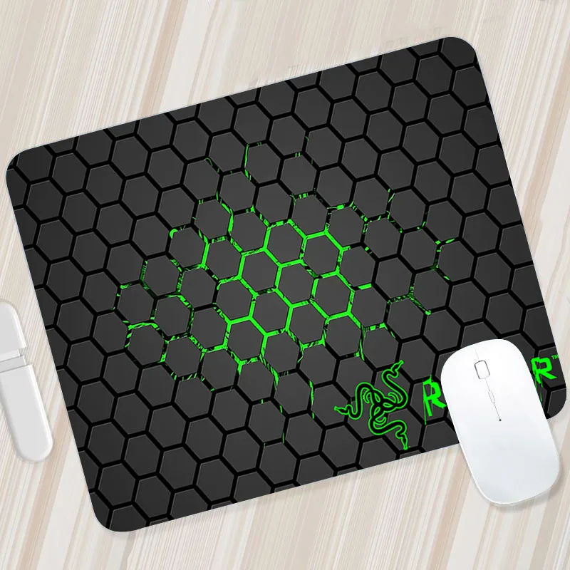 Custom Razer Computer Desk Mat Gamer Cabinet Magic Mouse Gaming Pad Pc Accessories Mousepad Keyboard Mause Laptops Pads Anime