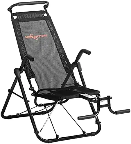& Ab Lounge Workout Chair, an Fitness System for Muscle Activating Workout and Inversion Therapy for Back Relief with Aerobi Han