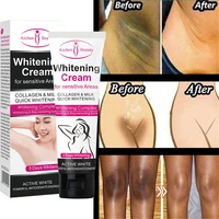 body whitening cream intimate part brighten cream whiten armpit legs knees remove pigmentation collagen firming skin care 50g