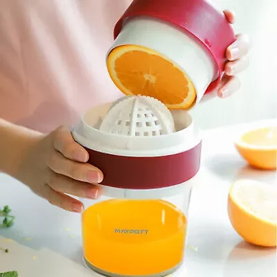 

Ручная Соковыжималка для фруктов в 1, соковыжималка для цитрусовых, апельсинов, Лимонов с ситечком и контейнером, воздушная фритюрница, быто...