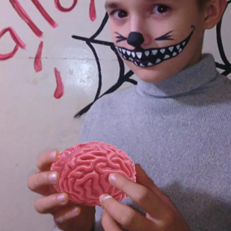 Антистрессовая игрушка Flippy Brain Squishy Squeeze Fidget Toy Cool Stuff Kids СДВГ аутизм облегчение