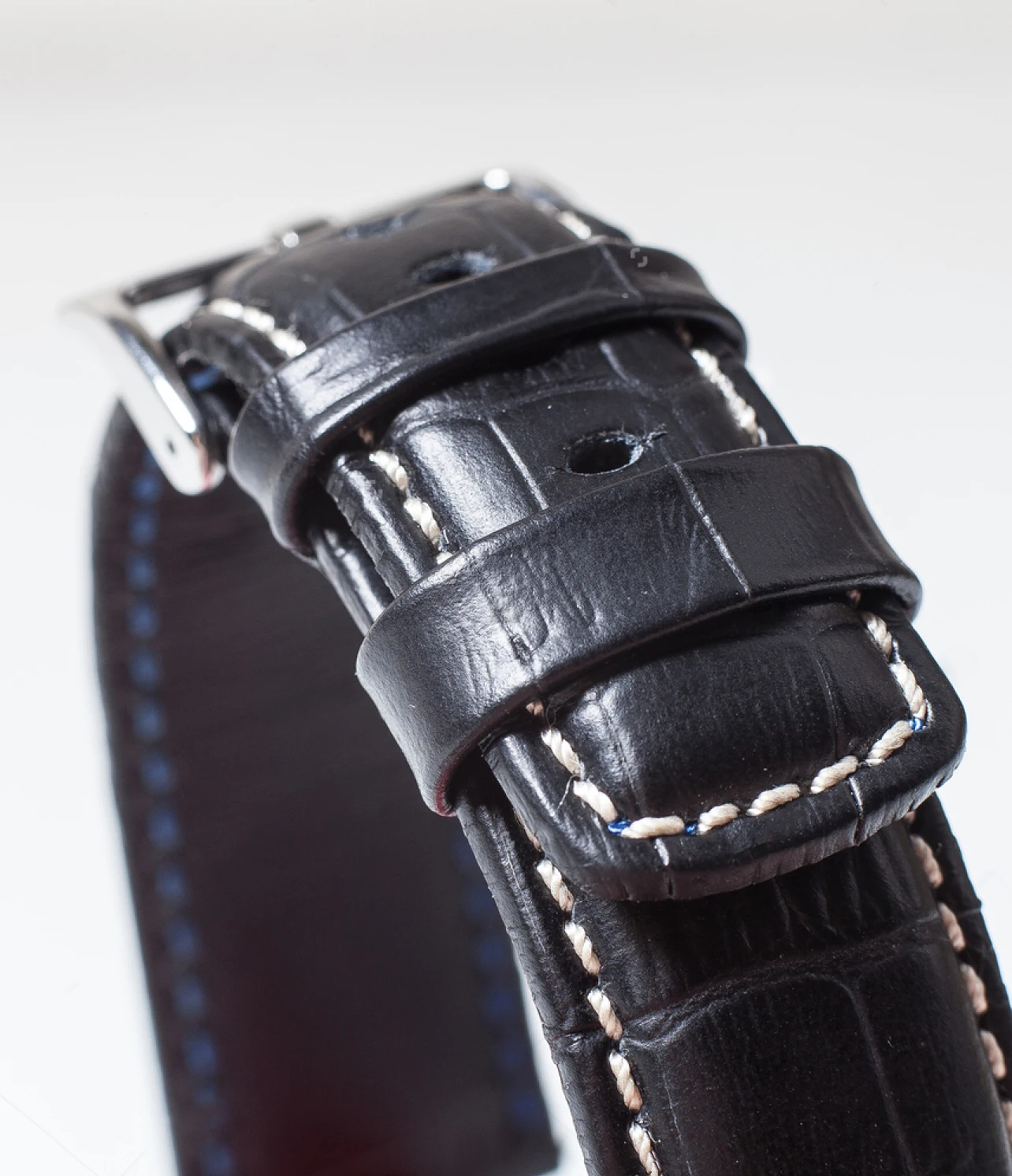 leather watch band strap compatible with all model R-a-d-o uhren-armband edelstahl, breite 16,5mm im verlauf auf watch belt enlarge