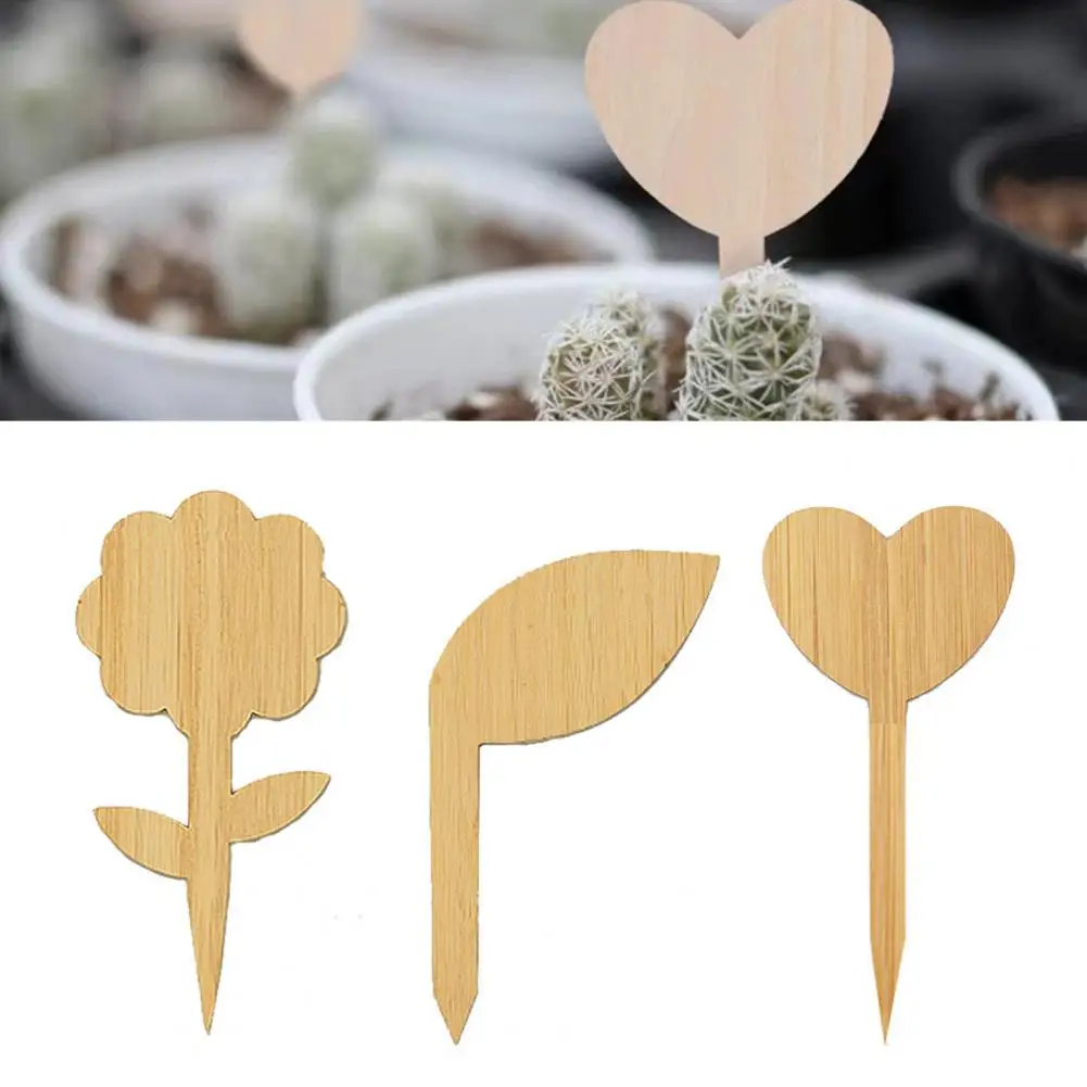 

20Pcs Flower Tags Useful Minimalist Design Plant Labels Portable Plant Tags