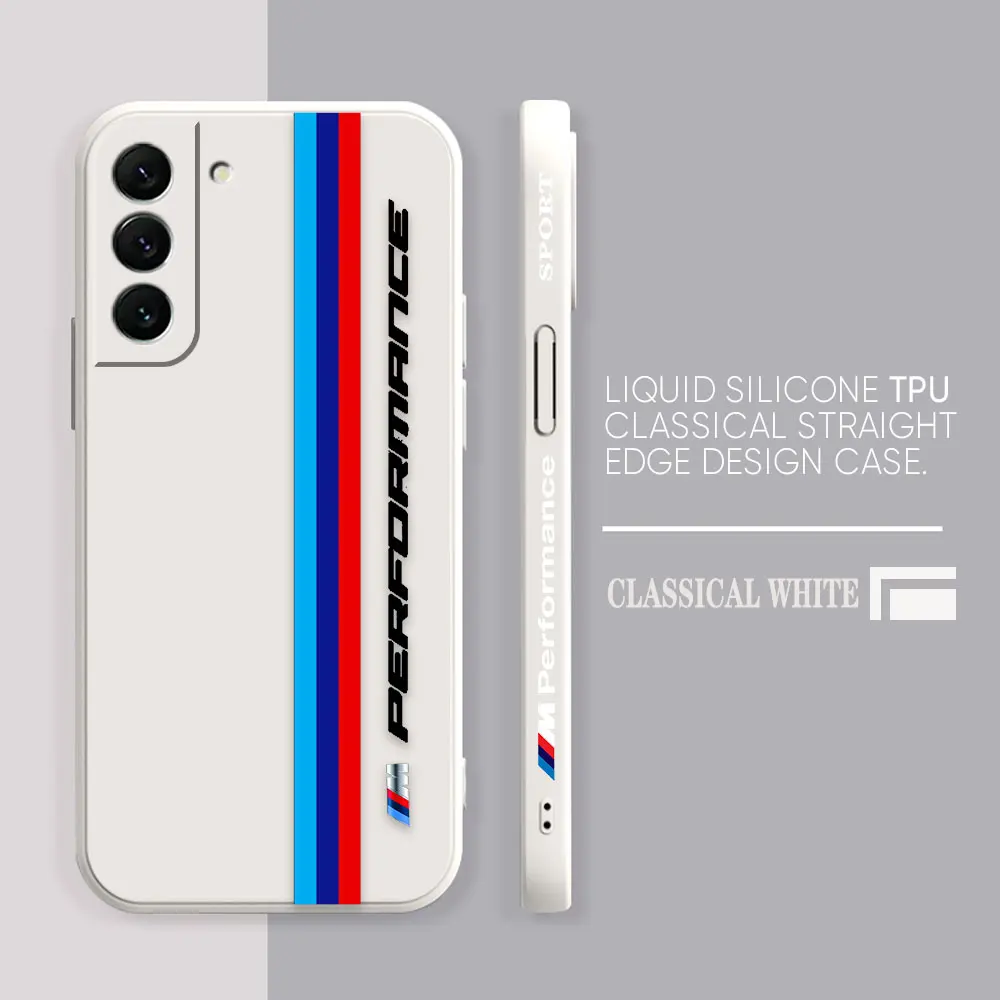 Case For Samsung Galaxy S23 S22 S21 S20 FE S11 S11E S10 S10E S30 Ultra Plus 4G 5G Case Funda Cqoue Shell Luxury M-BMW Sports Car