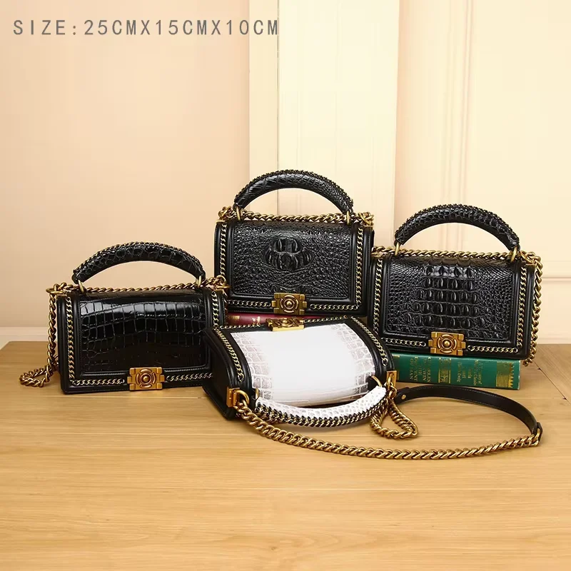 Высококачественная женская роскошная сумка из натуральной воловьей кожи с