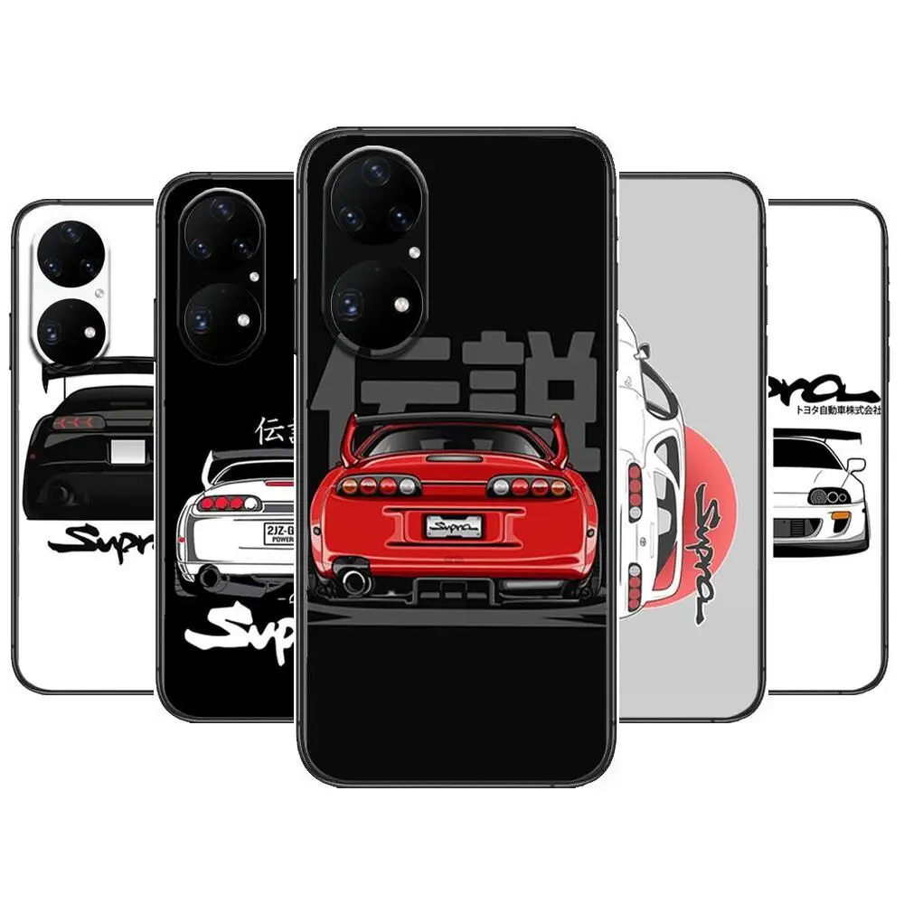 

Phone Case For Huawei p50 P40 p30 P20 10 9 8 Lite E Pro Plus Black Etui Coque Painting Hoesjes comic fas