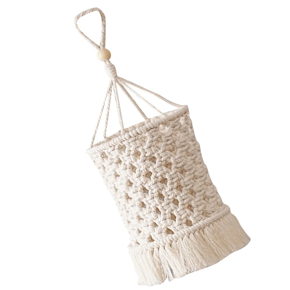 

Tassel Lampshade Shades Bohemian Macrame Woven Decorative Pendant Cover Handmade