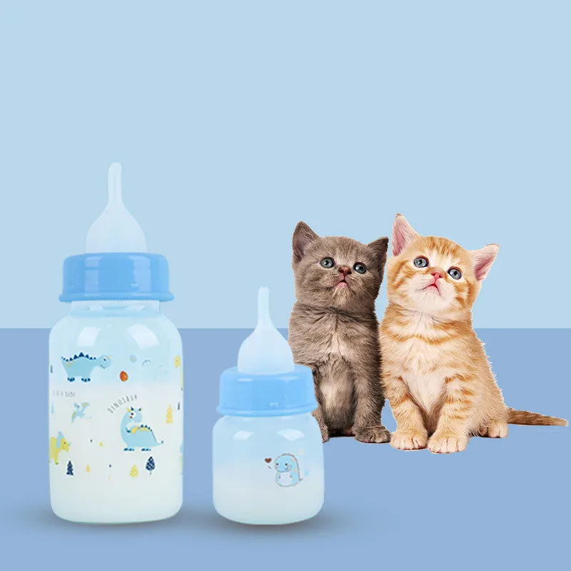 

Pet Supplies 60ml /125ml Small Pet Feeding Bottle Cute Mini Kitten Feeding Bottle Cat Dog Feeder Plastic Dog Cat Feeding Bottle