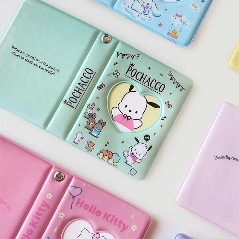 Kawaii 3-дюймовая книга с карточками фотоальбом аниме Kuromi Melody Cinnamoroll мини-грузовик