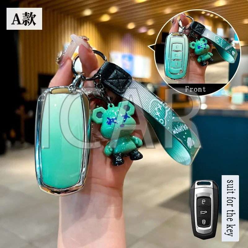 ТПУ с постепенным цветом для Geely Emgrand 7 GX3 Atlas GS NL3 Gili EX7 GT GC9 Чехол умного