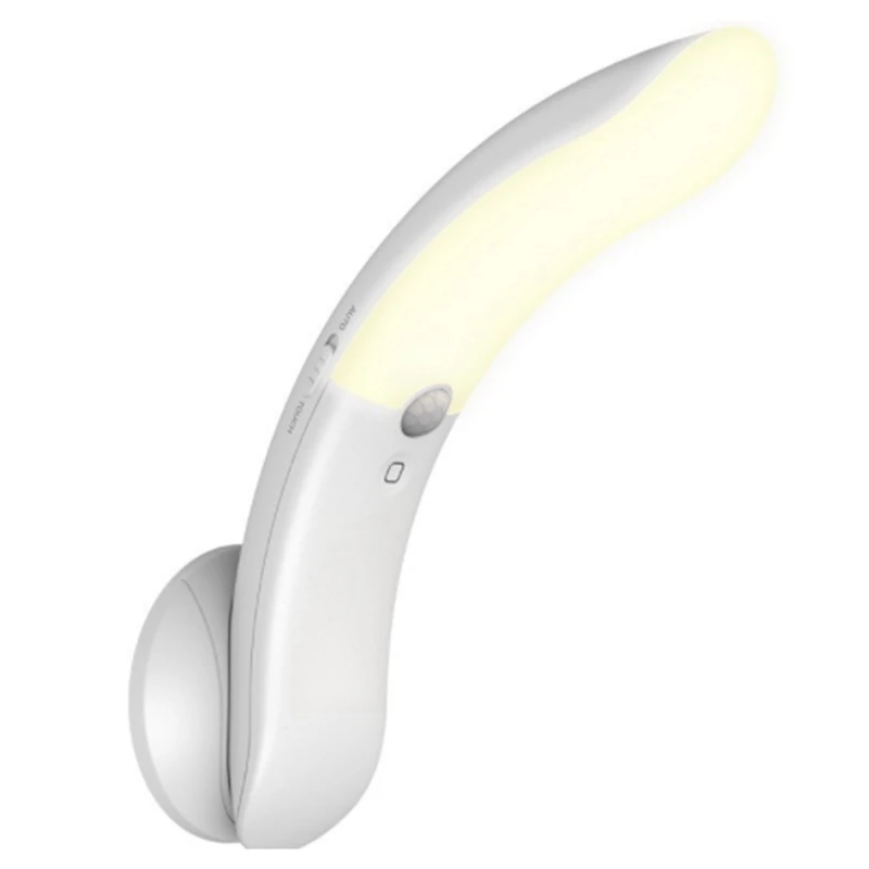 

LED Motion Sensor Wireless Portable Night Light Bedroom Decor Light Intelligent Wall Lamp Staircase Closet Room Kitchen