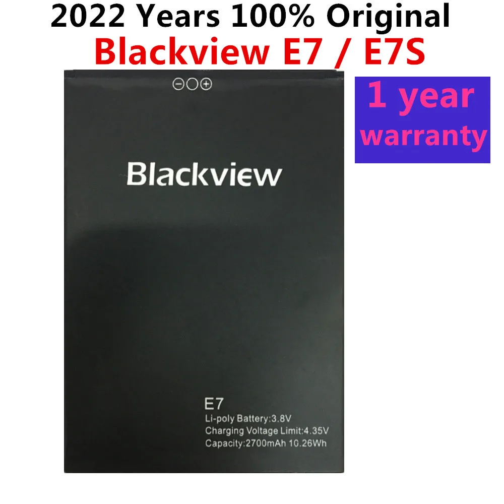 

100% Original For Blackview E7 E7S 2700mAh Li-ion Backup Battery Backup Replacement Accessory Accumulators For Blackview E7 E7S