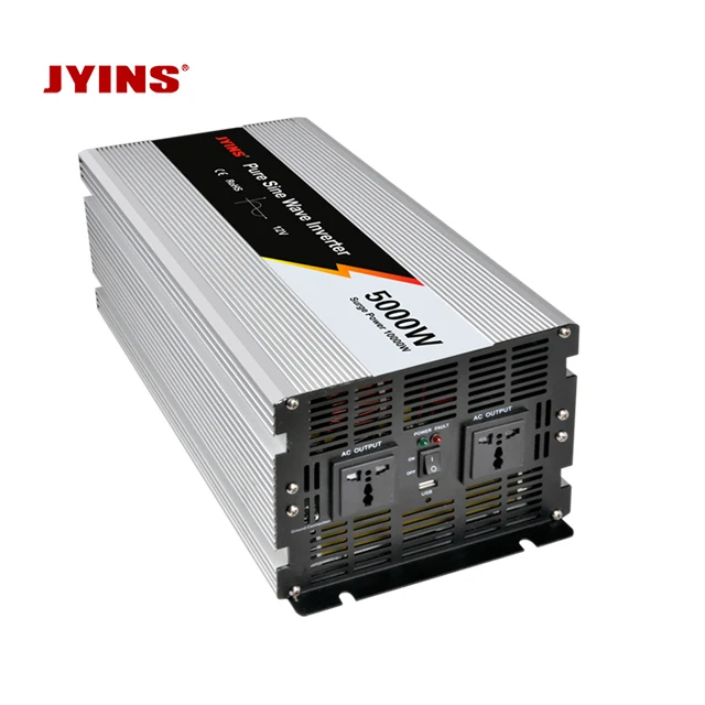 

12V 24V 48V Dc to Ac 110v 220v 5000W Pure Sine Wave Power Inverter