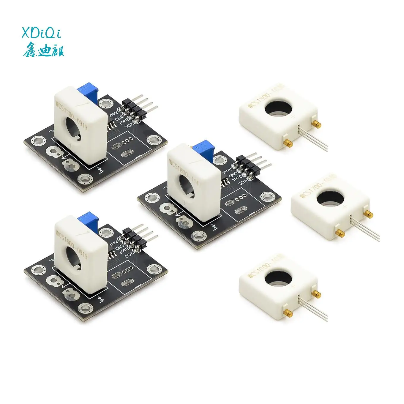 

Wcs1700/1800/1600 Hall current sensor adjustable 35A/70A short-circuit overcurrent protection module
