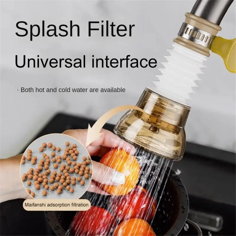 Универсальный барботер для смесителя с поворотом на 360 градусов водосберегающая