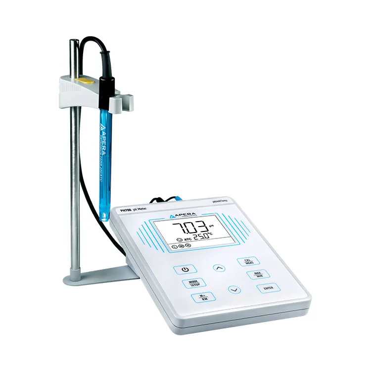 

Lab Desktop pH Meter 0.01pH High Precision pH / Conductivity Meter Lab Desktop pH Meter