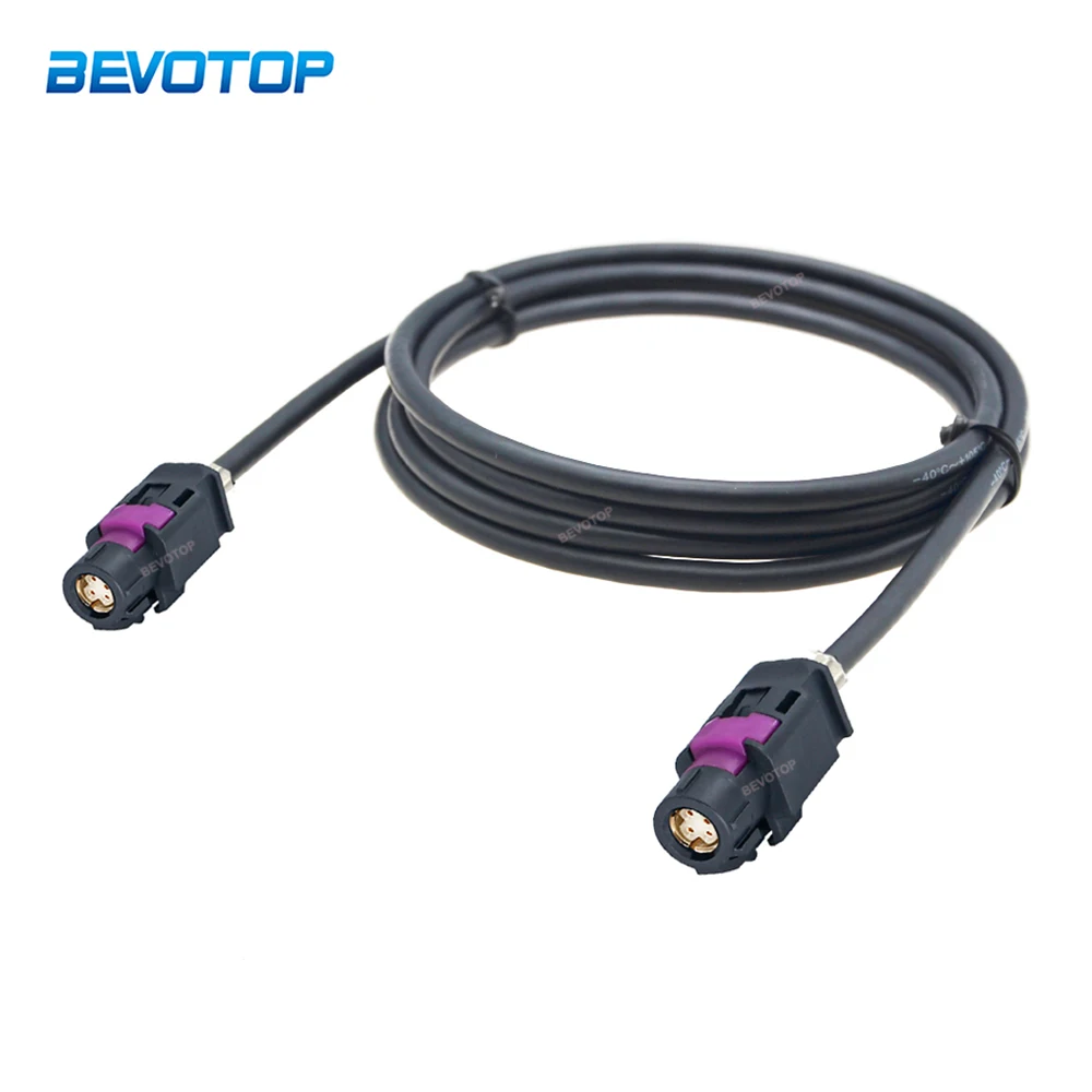 

Vehicle Car High-speed Black FAKRA A 4 Pin HSD Cable USB LVDS Shielded Dacar 535 4-Core Cable for Benz BMW Audi