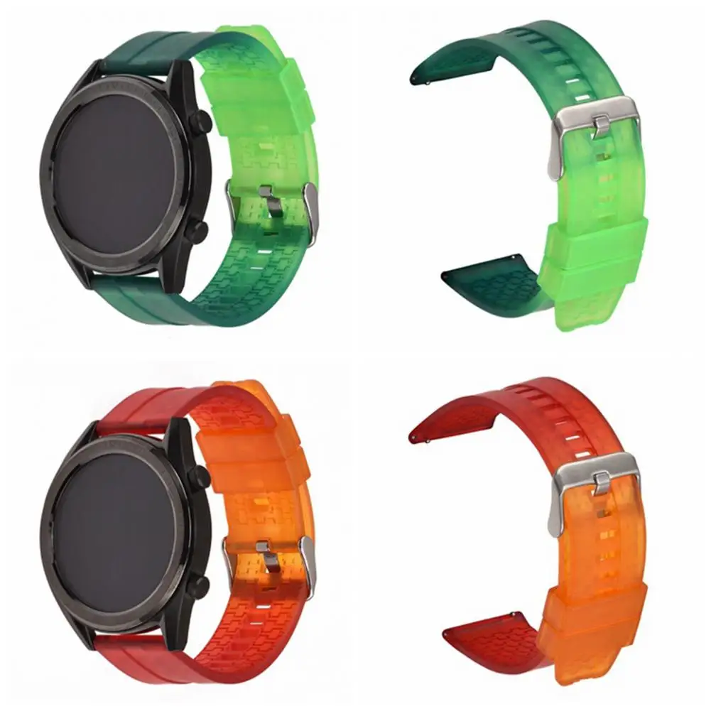 

Watch Strap Great Smooth Surface Waterproof Silicone Wristwatch Band Replacement Wristwatch Strap Watch Band