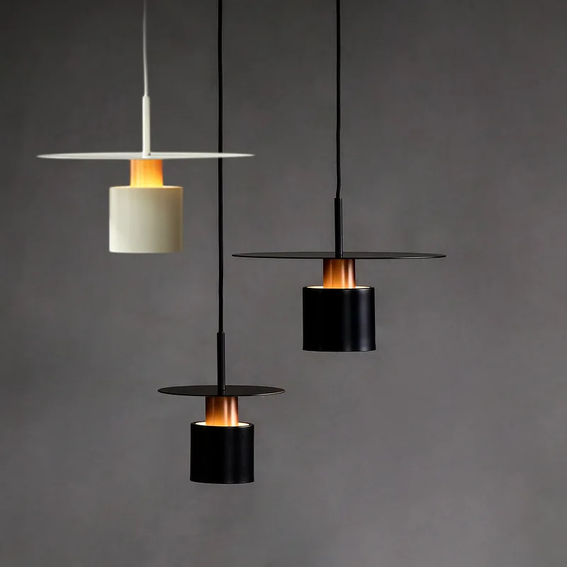

Danish Pendant Light Led Restaurant Lighting Nordic Modern Metal Creative Fixture Bar Living Hanging Bedroom Bedside Decor Lamp