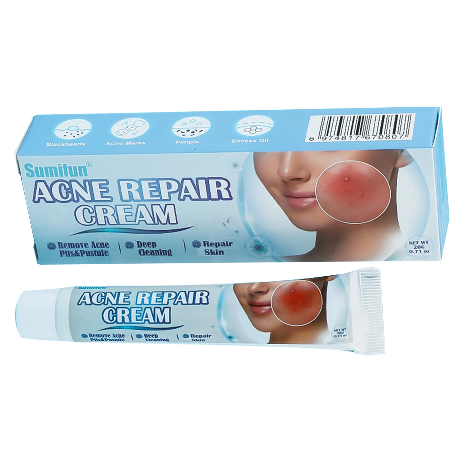 

Herbal Chinese Medicine Acnes Cream Safe Gentle Acnes Removal Cream For Clearing Severe Scar Face Body Treatments Men Women