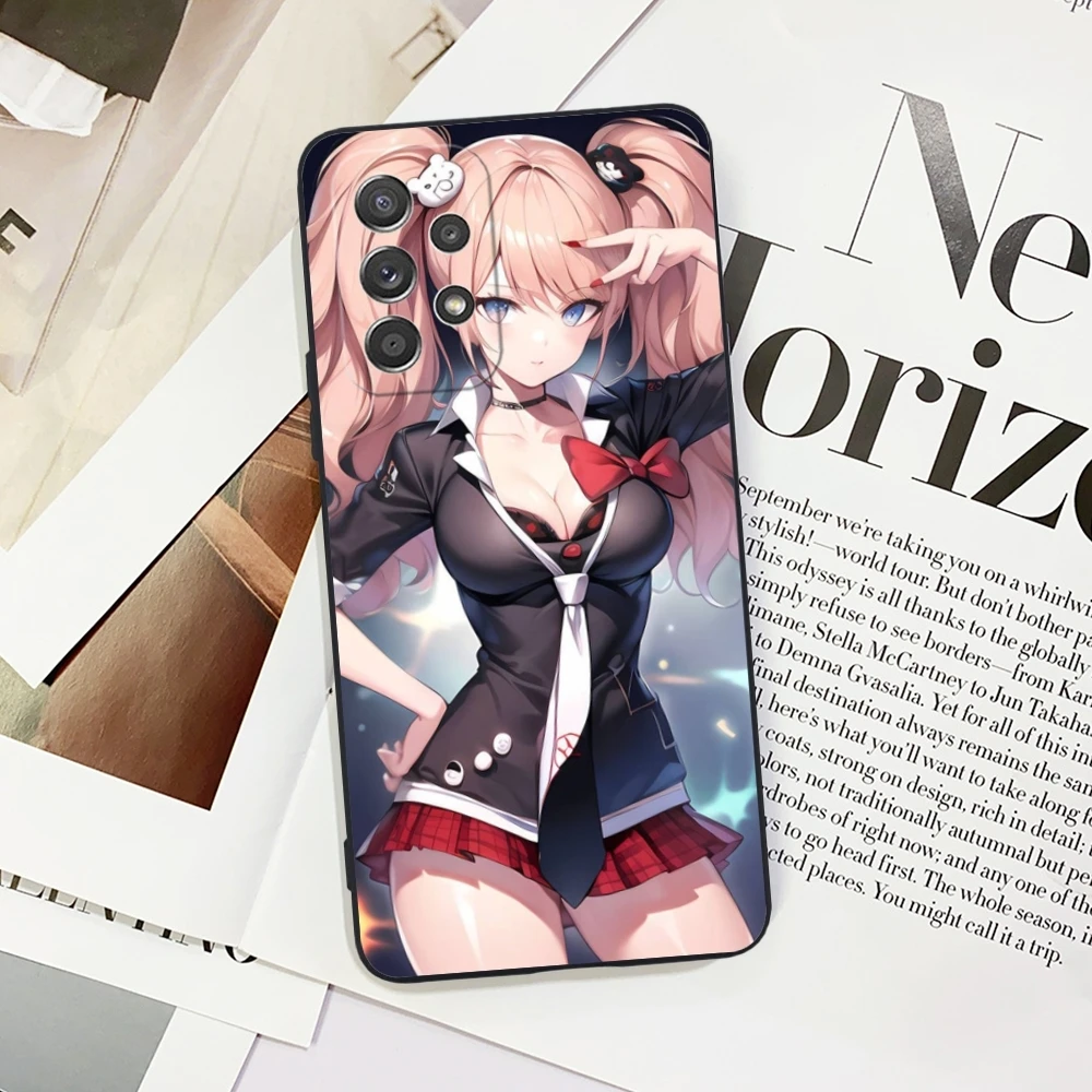 Чехол для сотового телефона джунко эношима Danganronpa Samsung Galaxy Note 20 10 Plus Ультрачерный