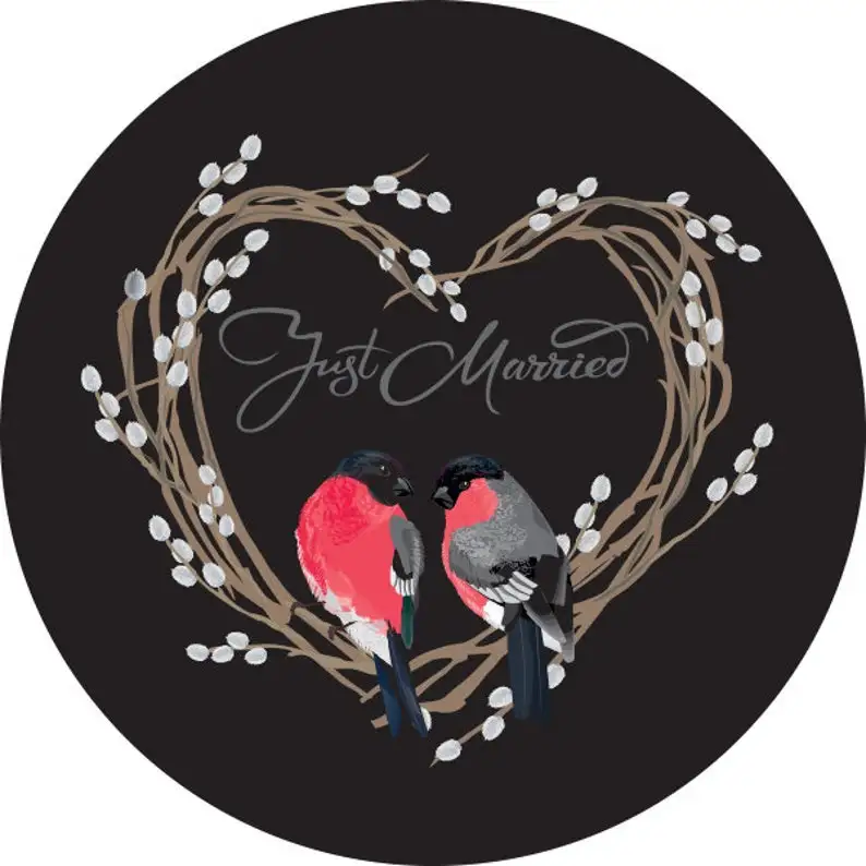 

Love Birds Car Accessories, Custom Spare Tire Covers Your Own Personalized Designcover For