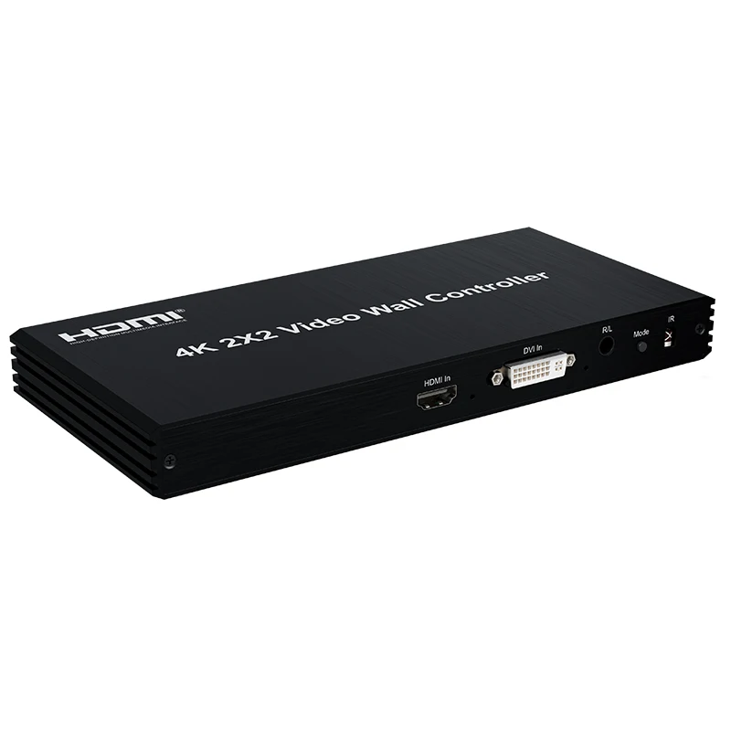 4K 2x2 HDMI DVI ТВ Контроллер видеостены Многоэкранный процессор Switcher1X2 1X4 1X3 2X1 3x1 4X1 180' Флип для управления видеостеной (art.: 3920d07fc8ead) - 3920d07fc8ead