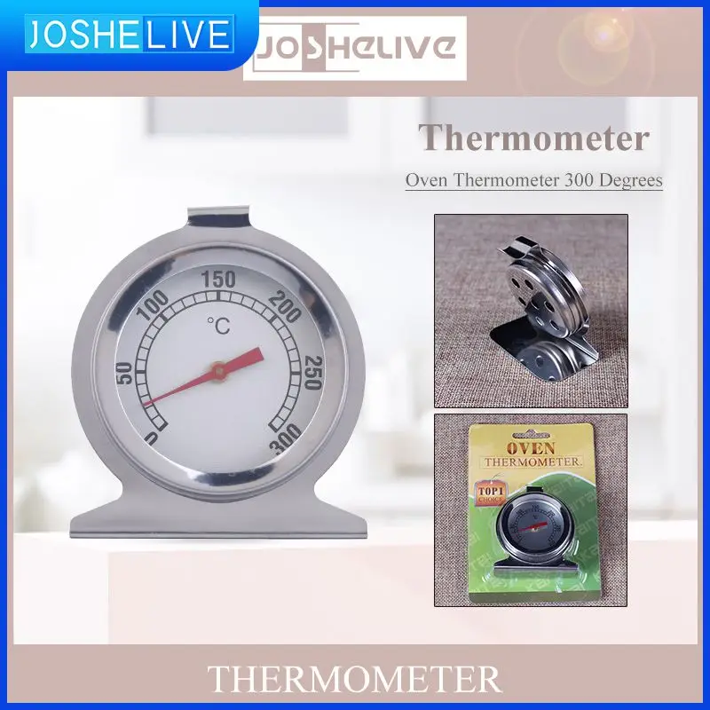 

Stainless Steel Thermometer Accurate Temperature Recorder High-quality Convenient Oven Thermometer Kitchen Tools Height 7cm