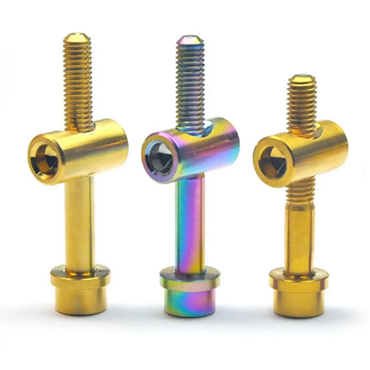 

M5x30/35/40mm GR5 Titanium Bolt With Barrel Nut For Bike Bicycle Seat Post Tube