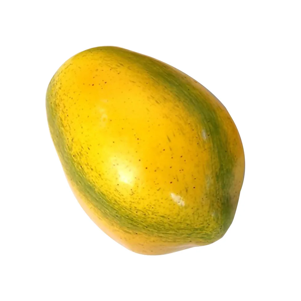 

Fruit Papaya Artificial Model Fake Realistic Simulation Props Vegetables Fooddecorative Display Imitation Decorations Prop Mini