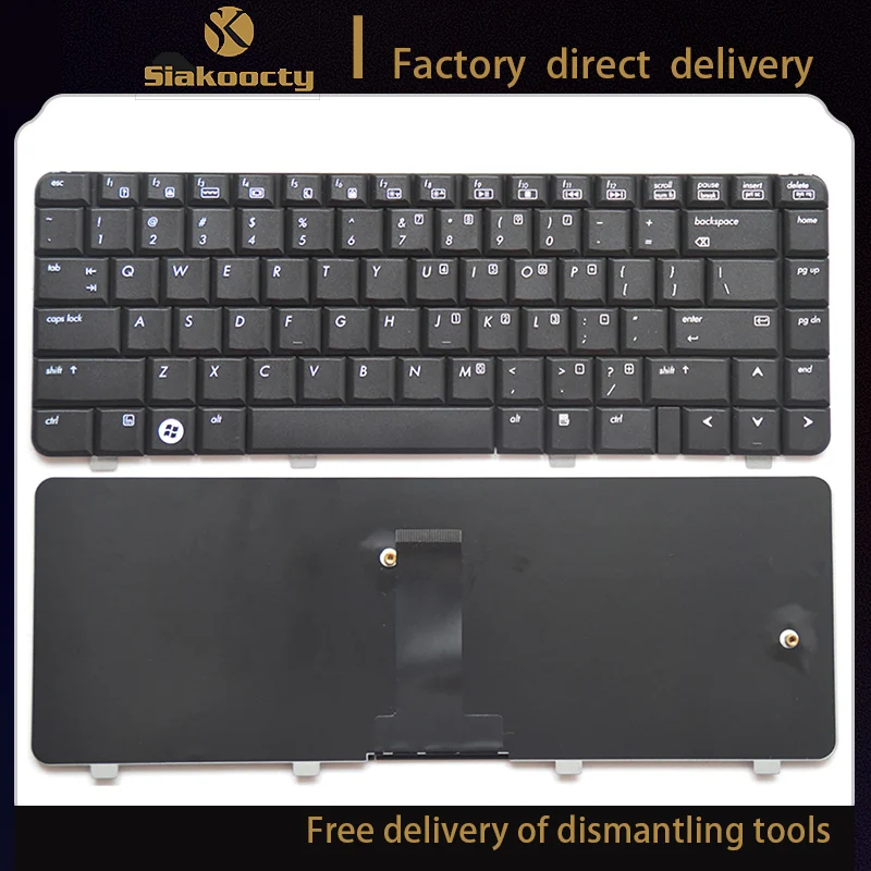 

Siakoocty US laptop keyboard FOR HP 6720S 550 540 541 6520C 6520S 6520 P 6520B English keyboard