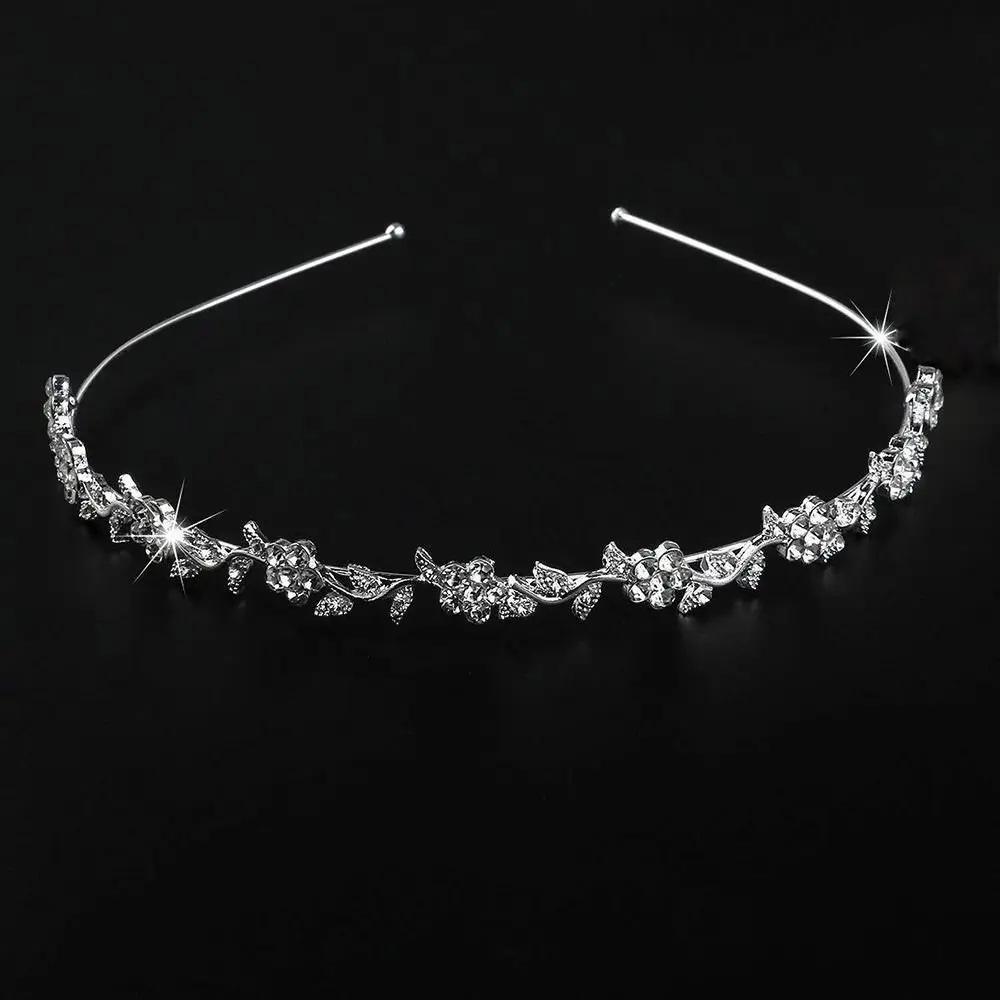 

Элегантный цветочный головной убор в виде цветка сливы головной убор головные повязки аксессуары для волос Тиара для вечеринки