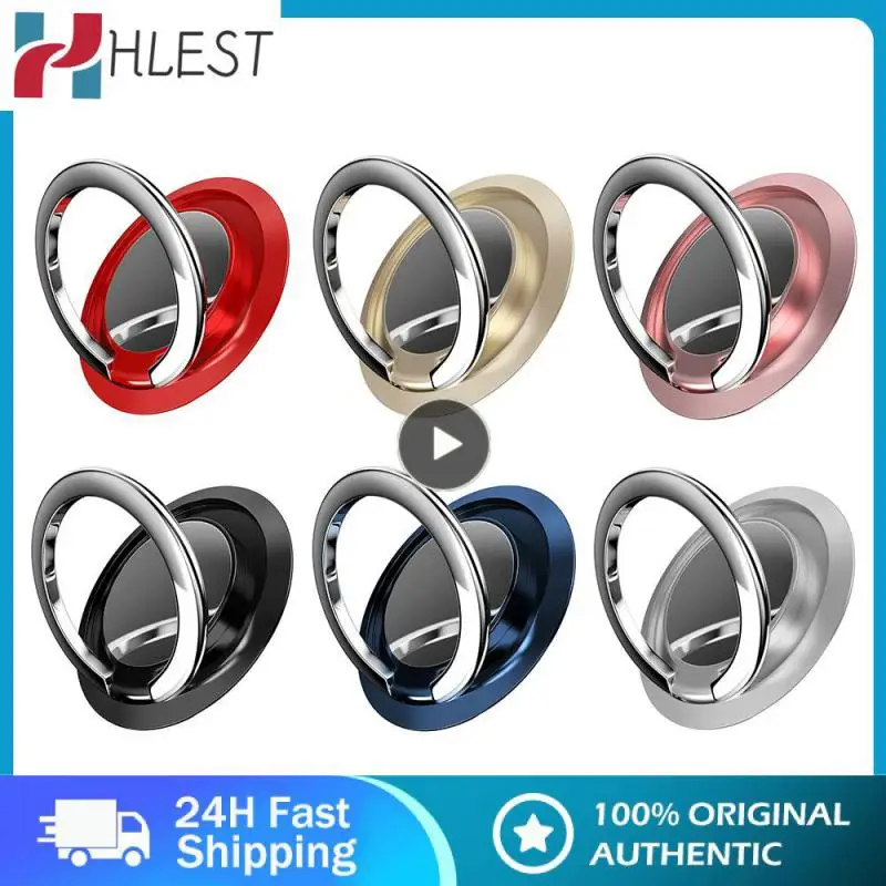 

Magnetic Mobile Phone Support Durable Portable Car Phone Holder Universal Car Interior Accessories 360 Finger Ring