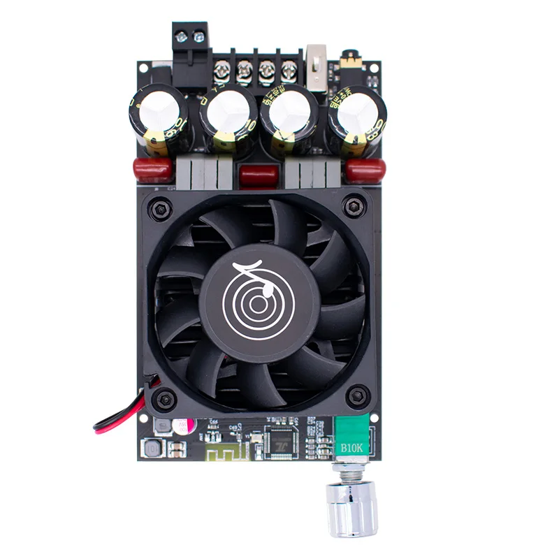 Фото ZK-3002 TPA3255 Плата цифрового усилителя Bluetooth 5.3, 300 Вт × 2, двухканальный модуль аудиоусилителя мощности №5