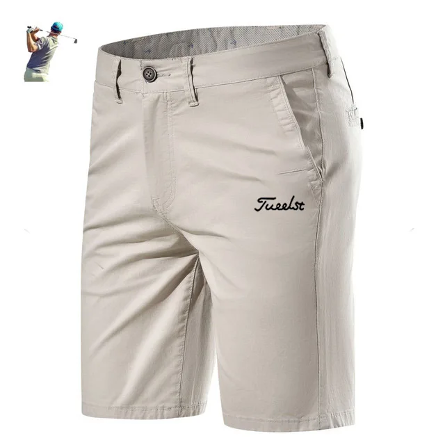 Embroidery Logo Men Golf Shorts New Golf Clothes Mens Golf Shorts Outdoor Sports Shorts Quick Drying and Breathable Golf Pants