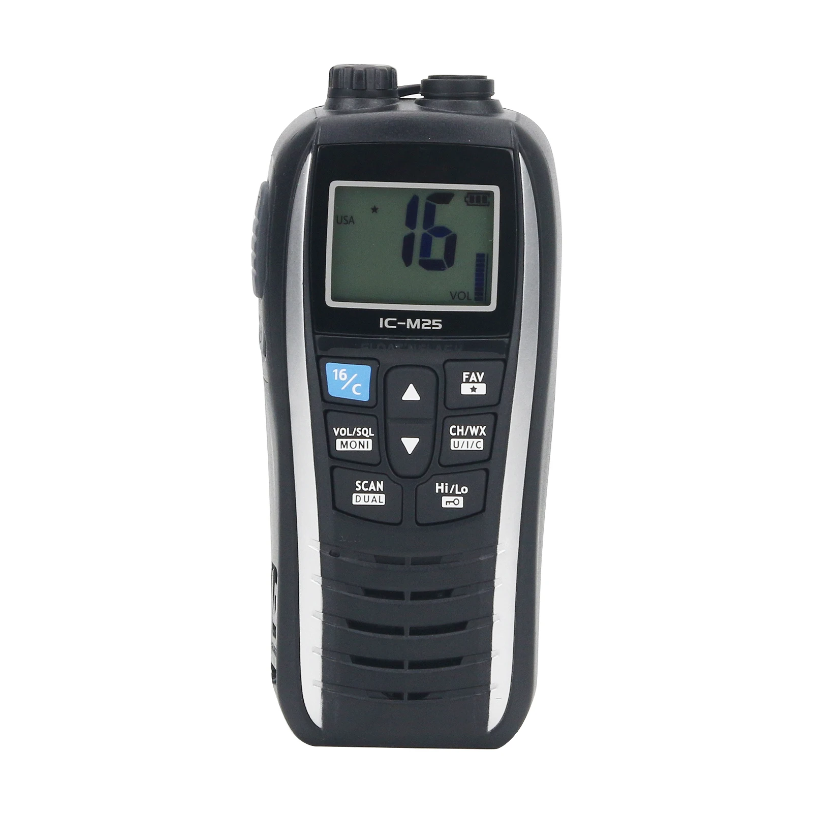 Ceny IC-M25 5W 5KM VHF Marine Radio Marine Walkie Talkie VHF Handheld Transceiver For ICOM